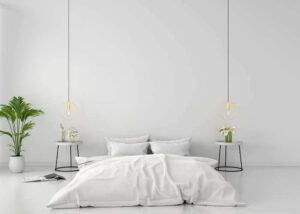 minimalista dormitorio blanco